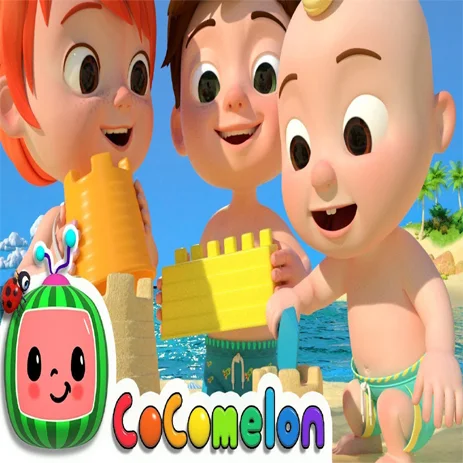 CoComelon Beach Song Lyrics For Kids Nursery Rhymes Poem