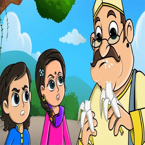 Lalaji Ne Kela Khaya Lyrics लाला जी ने केला खाया कविता