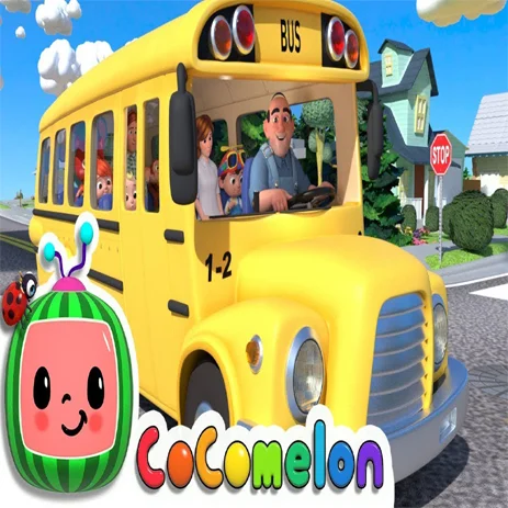 Wheels on the Bus Lyrics | Cocomelon Kids Nursery Rhymes